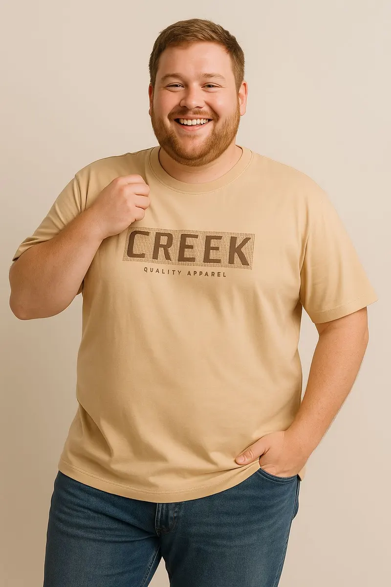 Camiseta Creek Cuello Redondo