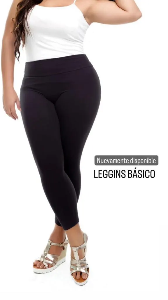 Leggings Básico Negro