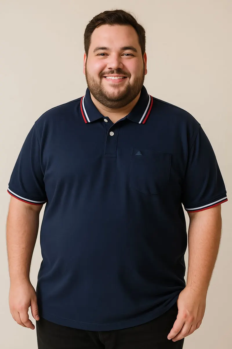 Polo Cuello Tejido